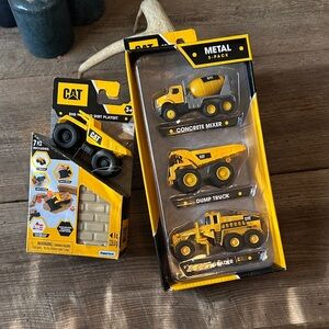 CAT Construction Vehicle Toy Set of 2 toys